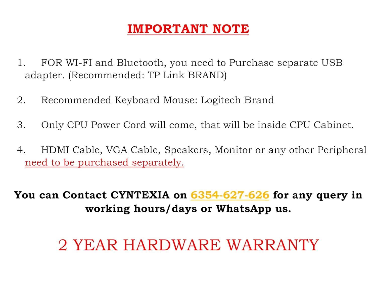 Cyntexia Computer Desktop PC (Core i5-4570 || 16GB RAM || 512GB SSD || HDMI || VGA || Ethernet || HD Graphics 4600 || USB 3.0 || Win 11) Basic Software Installed