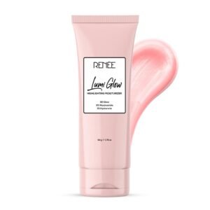 RENEE Lumi Glow Highlighting Moisturizer, Enriched with 3% Niacinamide & 1% Hyaluronic Acid, Prevents Photoaging & UV Damage, Reduces Pigmentation, Fine Lines & Wrinkles, Non-Sticky Glowing Skin – 50g