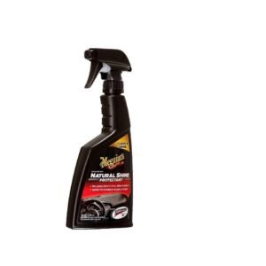 MEGUIAR’S Natural Shine Interior Dash & Trim Protectant Non Greasy Formula Cleans, Restores, Shines & Protects
