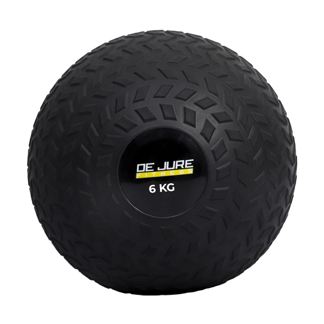 DE JURE FITNESS Slam Ball/Medicine Ball, Best Exercise Medicine Ball, Perfect Grip Medicine Ball for Gym Exercise, Sports Medicine Ball (6 Kgs)