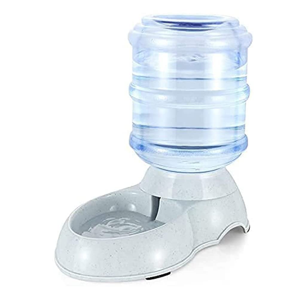 BAHUNAMI Automatic Pet Water Dispenser for Dogs & Cats | Self-Dispensing Feeding Bowl for Small Pets | Rubber, 16L x 11W x 9H cm