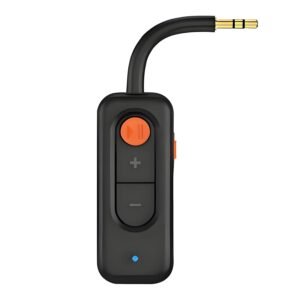 Bluetooth 5.4 Transmitter Receiver,2-in-1 Wireless Adapter,Bluetooth Audio Adapter with 3.5mm AUX Stereo Output for TV,PC,Car Stereo, Headset,Headphone,Earbud Home Stereo System