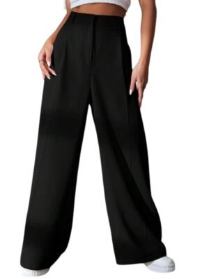 GRECIILOOKS Women Trousers for Women | Women Trousers | Women’s High-Waisted Pant | Women Trousers Pants | Korean Trousers for Women