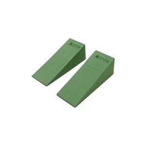 UJEAVETTE 2Pcs Yoga Foam Wedge Nonslip EVA Foam Calf Stretch Slant Board Heel Elevated