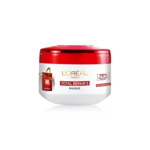 L’Oreal Paris Hair Mask, For Damaged and Weak Hair, With Pro-Keratin + Ceramide, Total Repair 5, 200ml