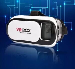 Careflection VR Virtual Headset | VR Set Box 3D Glasses for All Mobiles | 40mm Lens | Virtual Reality Headset | Virtual Reality Box| for iOS & Android 4.7 in- 6 in 3D Box (Black)