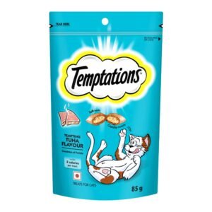 Temptations Adult Cat Treat, Chunk Tempting Tuna Flavour -85 Gram