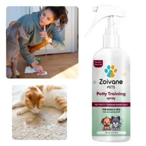 ZOIVANE Dog Potty Training Spray for Puppy (236ml) | Indoor Use | No More Marking | Pets Effective Training Aid for Cats & Dogs | Pet Poop Spray (Pack of 1)