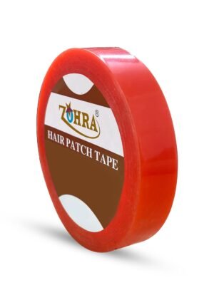 ZOHRA Hair Patch Tape| Hair Wig Tape| Double-sided| Waterproof| Transparent| For Base Protection & Easy Cleanup| Maximum hold upto 2 days| Very Low Residue Tape| 25 Meter|