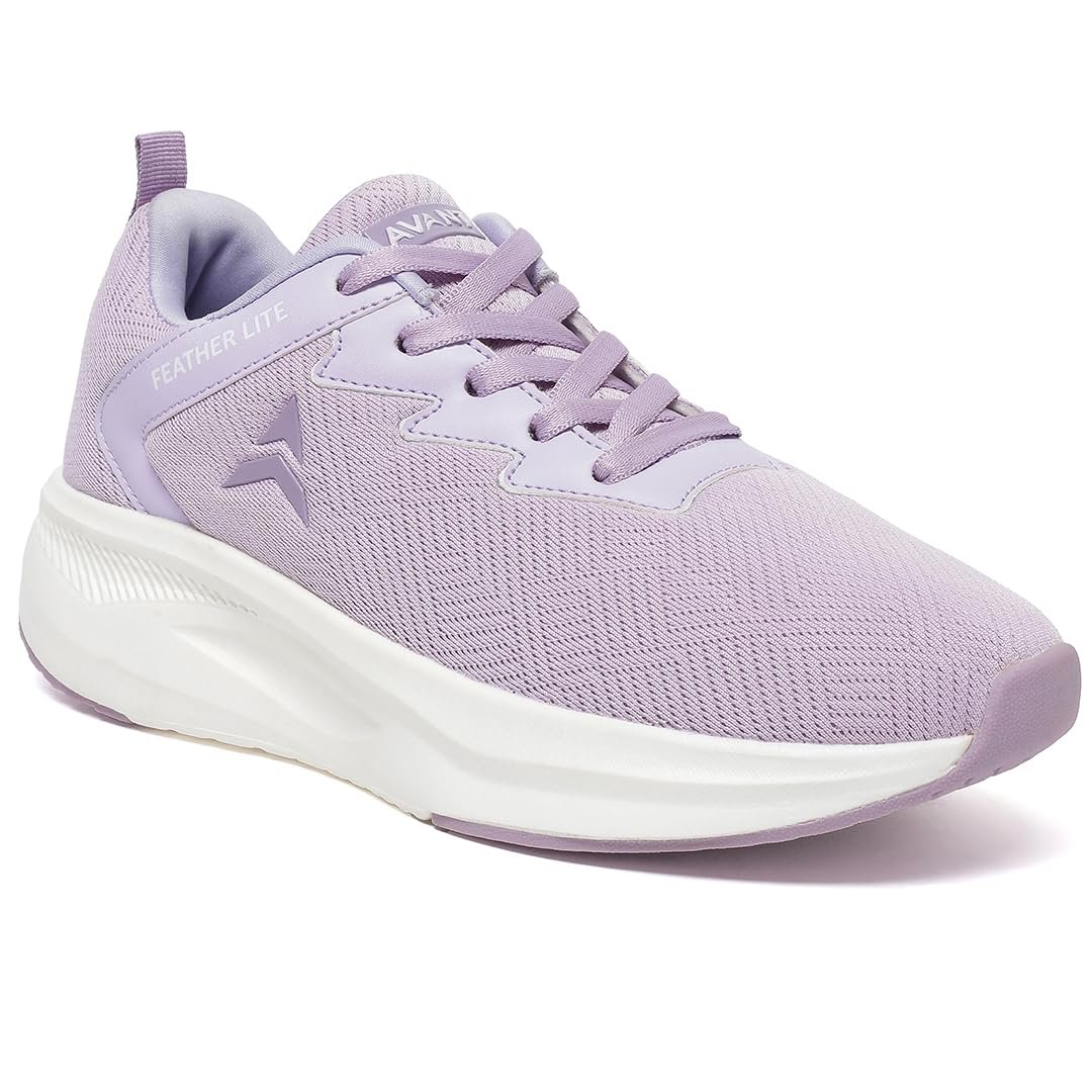 AVANT Women's Reva Running Shoes - Superior Cushioning, Enhanced Grip TPR Outsole, Superior Traction, Anti Skid, Lightweight, Shock Absorption Tech, Sports Footwear