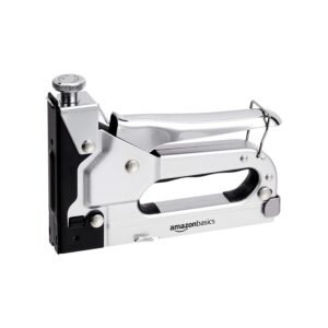amazon basics 3 in 1 Heavy Duty Staple Gun with staples – (4-14mm) 600 Pieces