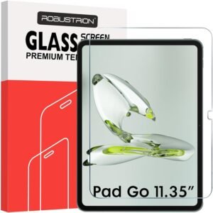 Robustrion Tempered Glass Screen Protector for OnePlus Pad GO 11.35 inch [Anti-Scratch] & [Smudge Proof] Screen Guard – Pack of 1