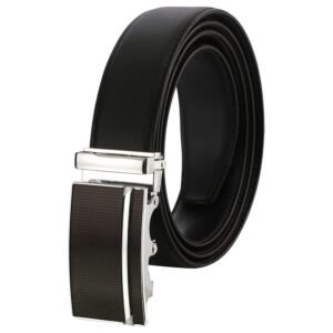 Labnoft Men’s Auto Lock PU Leather Belt