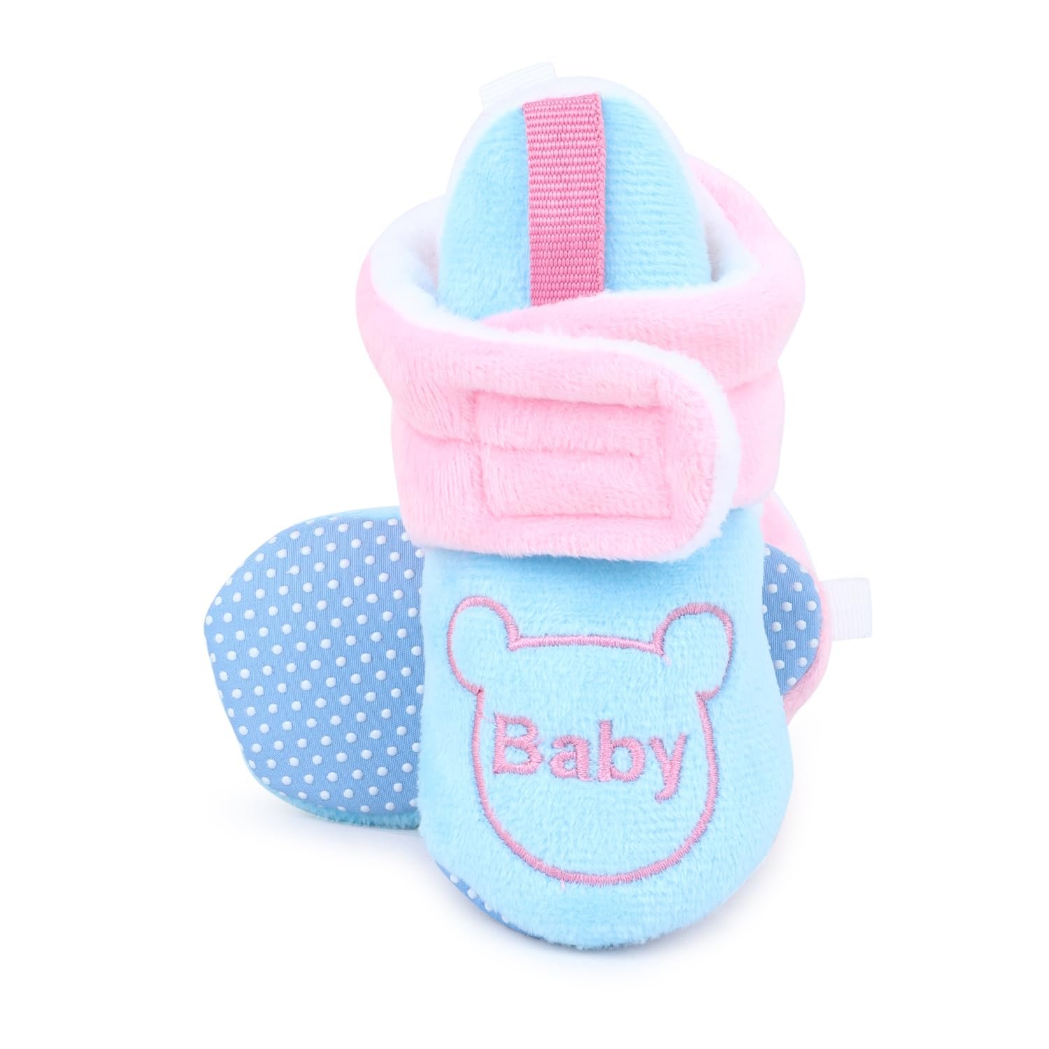 Star Fish Baby Boys & Girls 3 TO 12 Months Skin Friendly Comfortable Baby printed Booties