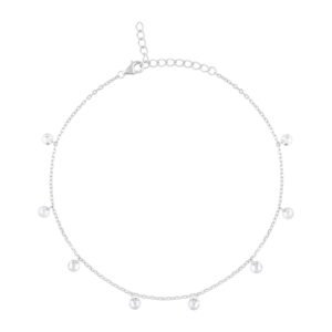 I JUELS ; LIVE THE EMOTIONS iJuels Pure 925 Silver payal/anklets for Girls/Women | Gift for Women and Girls | With Certificate of Authenticity |