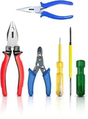 PEDWAL Plier With Nose Plier Wire Cutter Tester Screwdriver, Plier Set