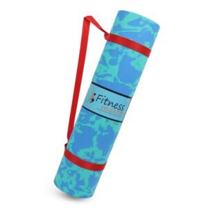 Fitness Mantra® 4mm Marble Design Anti Skid Yoga Mat for Men & Women| Qnty.-1 Pcs.|