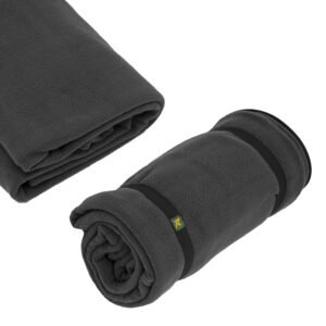 Rocksport Fleece Sleeping Bag Liner, Light Weight Compact & Soft Blanket for Indoor and Outdoor Sleepovers, Travelling, Camping and Sporting Events