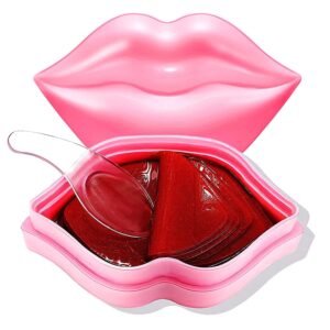20 Pcs Hydrating Lip Mask,Lip Sleep Mask Reduces Lip Lines and Restores Moisture, Lip Mask Effectively Nourishes the Lip Skin, Gel Treatment Lip Masks Plumping ​Lips Mask Lip Care Products