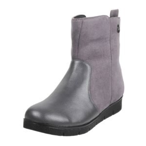 Mochi Women Leather Ankle Boot