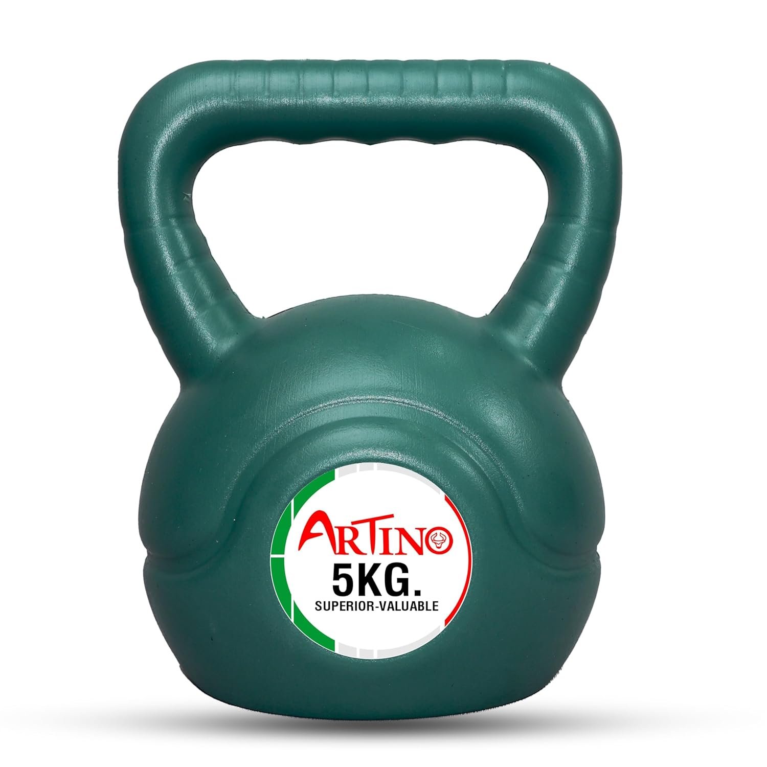 ARTINO 5Kg Kettlebell for Cardio Training Home& Gym Fitness Workout Bodybuilding Weight Green Kettlebell