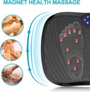 TWINZEN Body Vibration Machine for Weight Loss, Home Exercise Machine, Whole Body Workout Power Vibrate Fitness Platform for Weight Loss, Vibration Plate Exercise Machine, Home Gyms Workout (Slim)