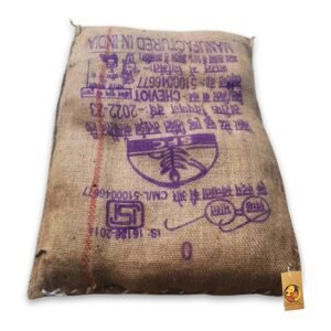 Foodie Puppies Pet Bori Bed for Stray Dogs and Puppies | Jute Sack with 3Kg Shredded Cloth Filling | Durable, Comfortable & Sustainable Resting Gunny Bags Solution for Shelters (85 x 58 x 12 cm)