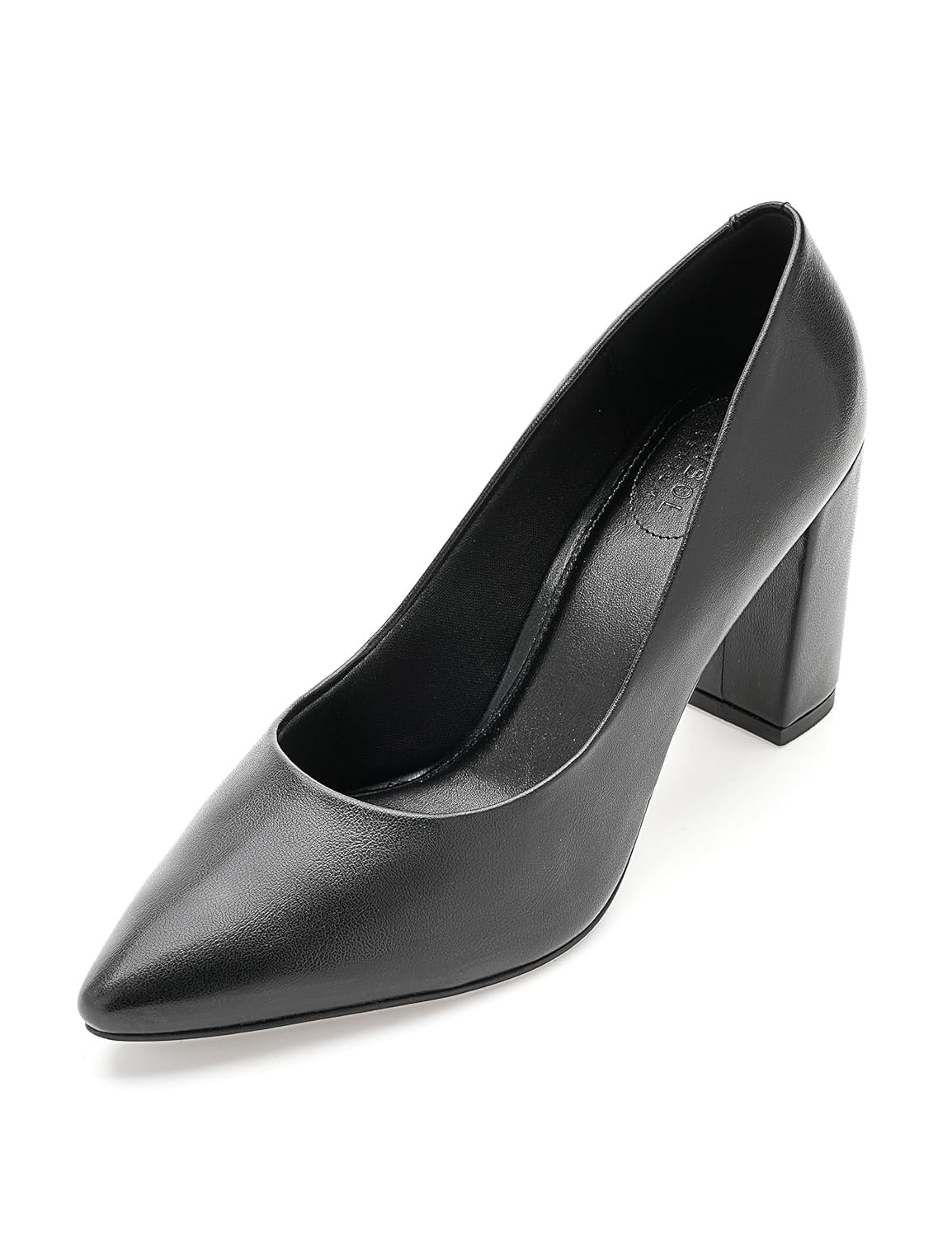 Symbol Premium Women's 'Desk to Dinner' Block Heel Pumps (Ortholite Insole|Stylish Heels)