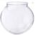 CAS 1L to 14L Clear Glass Fish Bowl (8 inches) 4 litres