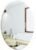 Oval Shape Adhesive Mirror Sticker for Wall on Tiles Bathroom Bedroom Living Room Basin Mirror Bathroom Wall Mirror Stickers Unbreakable Plastic Wall Mirror 20 * 30 (1) (0)