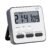 Zollyss Digital Kitchen Timer & Stopwatch, Countdown Large Digits, Loud Alarm, Magnetic Stand Round, for Cooking | Baking | Kids Study Teacher Shower Bathroom Oven Round Back Stand Hanging Hole