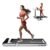 Toning lets Play Walking Pad Treadmill for Home Foldable 4Hp Peak Dc Motor- Foldable Under Desk Treadmill – Walking Machine at 12km/hr Display – 100kg Capacity,Black