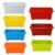 Kraft Seeds by 10CLUB Plastic Window Planters – 7 Pcs (13 Inch, Multicolor) | Planting Pots for Home | Pots for Home & Balcony Garden | Big Planters for Balcony and Terrace Gardens