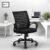 IAFA FURNITURE Diego Office Chair with Height Adjustable Mechanism, Ergonomic Mid-Back Mesh Design |Heavy Duty Metal Base | Multi-Adjustment Revolving Chair (Black) (Self Assembly)