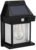 FIND STUFF Solar Wall Lights Outdoor,Wireless Dusk to Dawn Porch Lights Fixture,Solar Wall Lantern with 3 Modes & Motion Sensor Waterproof Exterior Lighting with Clear Panel for Entryway Outdoor