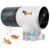 Qpets 3 Way Automatic Fish Feeder, Timer Turtle Food Fish Tank Accessories For Marine Aquariums Pond(Not Including Battery)(Plastic), 16.1 Cm X 11.7 Cm X 8.4 Cm