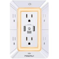 POWRUI Surge Protector Review – Smart Wall Mount with USB & Surge Safety