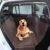 Petslover Double Layers Oxford Fabric Waterproof Pet Car Seat Cover Dog Hammock Protector Back Mat Pet Carriers for Hatchback Car Seat Cover, Brown