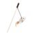 Foodie Puppies Cat Teaser Playing Stick Wooden Cat Wand Toy for Cats and Kittens – (Mouse-Bell – 40cm), Interactive Feather Toy, Wood Teaser Wands, Fun Catcher Cats Stick Toy, Kitty Activity Teaser