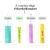 Foxtale Brightening Under Eye Cream | Vitamin C, Caffeine, and Hyaluronic Acid | Reduces Dark Circles and Puffy Eyes | Brightens undereye with a Ceramic Tip | For All Skin Types | For Men and Women | 20ml