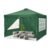 THESHELTERS – 10x10ft Outdoor Gazebo Tent with Sidewalls and 2 Front Curtains | Portable 32 Kgs Waterproof Tent | Outdoor Tent Provides Instant Shelter and Easy Installation (Nature Green)
