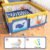 Dawnwake Large Playpen 150×180 cm for Baby up to 4 Years Playard with Pit Balls and Anti-Fall Grasp Rings, Kids Activity Center with Safety Lock & Small Storage Bag (No Mat, Non-Foldable) – Blue