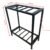 Metal Aquarium Stand, 2-Tier Fish Tank Support Frame, Black