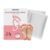 Meditive Exfoliating Foot Mask – Peeling Foot Mask for Dead Skin Removal, Callus & Cracked Heel Repair, Foot Care Treatment, Softens & Smoothens Feet, Foot Spa Mask for Dry, Rough, and Cracked Feet– 2 Pair (ROSE)