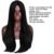Rapidsflow® Full Head Synthetic Women Wigs Long Hair For Women/Women Wigs Natural Hair Black (FREE WIG CAP 2 PC + 1 Carry Pouch) (Straight Natural Black)