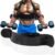 Heavy Duty Biceps Arm Blaster – Arm Blaster Home Work Out | Muscle Blaster with Adjustable Curl Support for Men and Women | Premium Light Weight Biceps blaster – By Serveuttam (Black, 23)