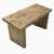 GOODWILL CRAFTS Natural Wood Folding Meditation Bench – Kneeling Stool, Seiza Chair, Foldable Wooden Stool for Yoga, Prayer, and Meditation, Mango Wood