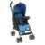 LuvLap City Baby Stroller/Buggy, Lightweight, Compact & Travel Friendly Baby pram, for 6-36 Months Baby, 5 Point Safety Harness, Adjustable seat Recline, extendable Canopy, 15Kg Capacity (Blue)