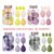 MACPLUS Makeup Sponge Set Beauty Blender with Egg Case, Soft Sponge For Liquid Foundation, Creams, and Powders Latex Free Wet and Dry Makeup (Multicolor 4 Big + 3 Mini -7 Pcs set)