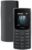Nokia All-New 105 Dual Sim Keypad Phone with Built-in UPI Payments, Long-Lasting Battery, Wireless FM Radio | Charcoal